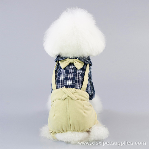 New style soft and comfortable gentleman dog clothes